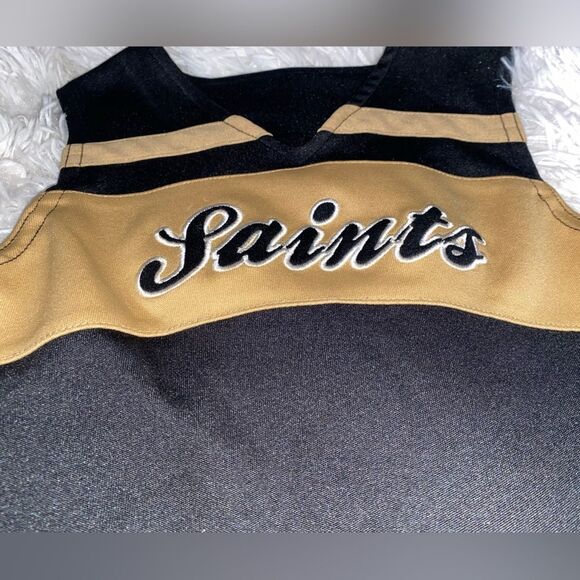 Saints Size 4T Cheerleader Outfit - Picture 3 of 6